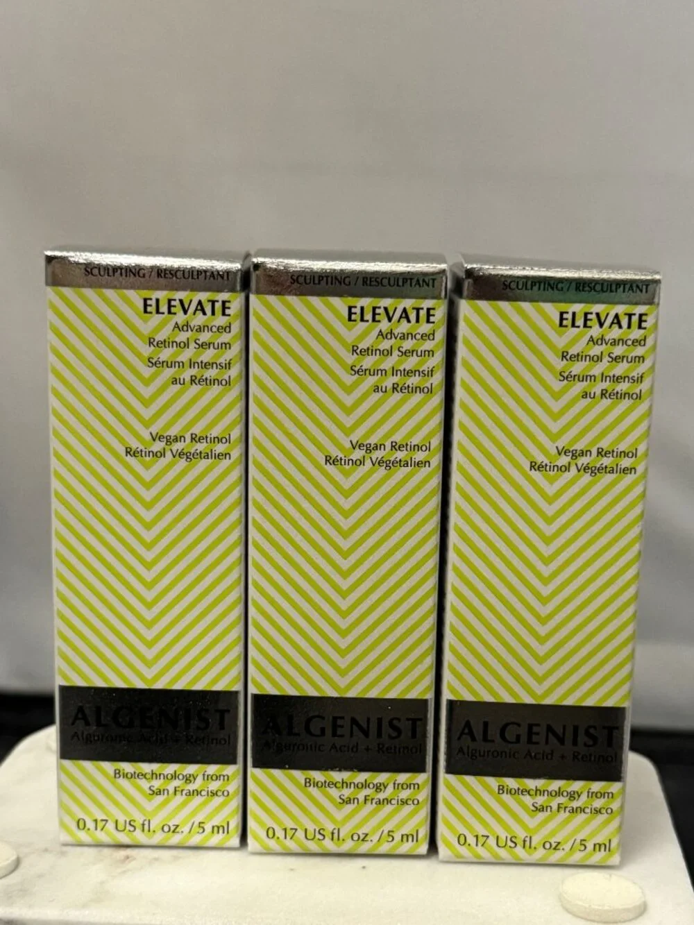 Algenist - Elevate Advanced Retinol Serum (Vegan (set of 3)  .17 each